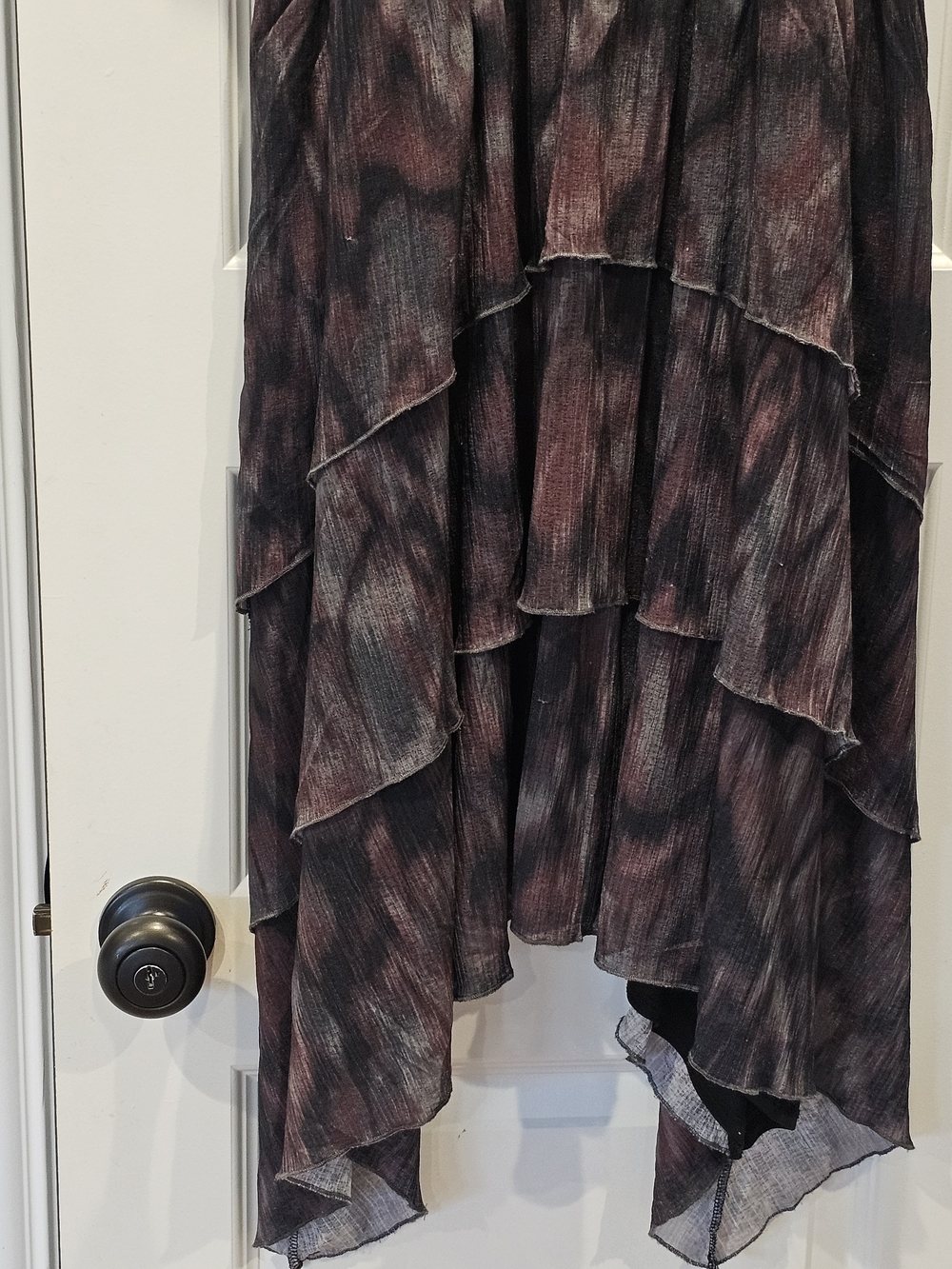 Torrid Cami Tiered Mini Dress Size 0X (12,Large) - Picture 15 of 16